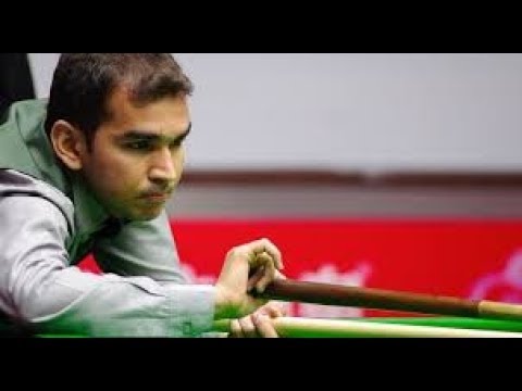 Hamza Akbar Practicing Snooker - Potted All Black Balls - New Pakistani Talent