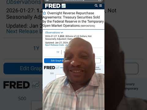 Reverse Repo only $1.253B because AMC naked Shorters spending billions in counterfeit borrow fees