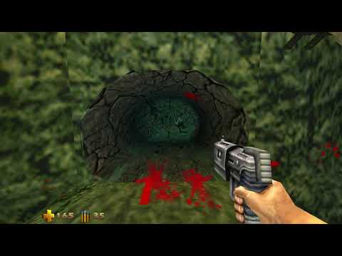 Turok 2 - Level 4 (Lair of the Blind Ones) - Hard Difficulty (60FPS)