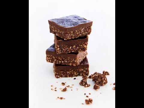 Dreena's Nut-Free Frosted Brawnies *vegan *no-bake