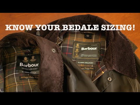 I was SURPRISED by the Barbour Sizing (Bedale vs Beaufort)