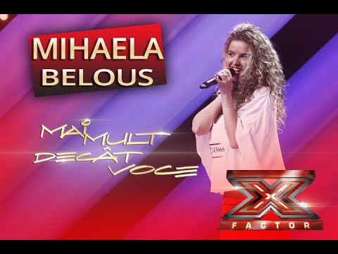 "Emani senzualitate prin toţi porii"! Mihaela Belous, concurenta la care juraţii "X Factor" s-au holbat minute în şir