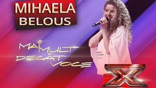 Mihaela Belous - Christina Aguilera - "Nasty naughty boy" - X Factor