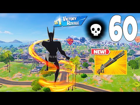 60 Elimination Solo Vs Squads "Zero Build" Gameplay Wins (NEW Fortnite Chapter 7 Season 1 PC)