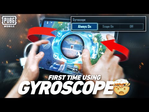 “If I fail to adapt, I will quit the game” //// FIRST TIME USING GYROSCOPE🤯 //// PUBG MOBILE