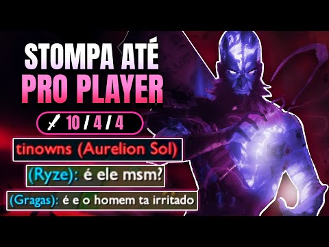 O DIA QUE DESCOBRI QUE MEU RYZE É ABSURDO! vs Tinowns mid + botando o gagolandia no bolço