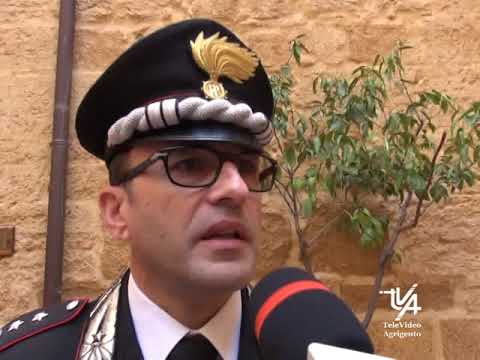 Carabinieri Insediamento Nuovo Vice Com di AG e Com di Ribera