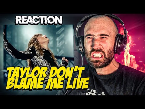 TAYLOR SWIFT - DONT BLAME ME LIVE [REACTION]