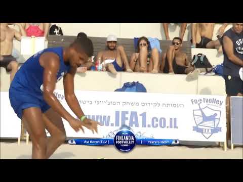 Footvolley finlandia league 2018 - Tzuberry e Vinicious x Dudu e Renan