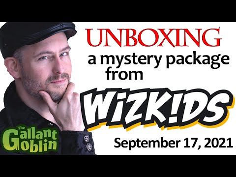Unboxing a package from WizKids! - September 17, 2021