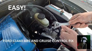 How to Fix Ford C1440 ABS Code and Cruise Control for $15