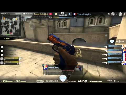 NBK Pistol Clutch - 4k vs TSM on Counter Pit S1 (Grand Finals Map 2)