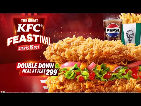 Double Down = Double the Feast!🔥 Now in a meal @ flat ₹299!😍