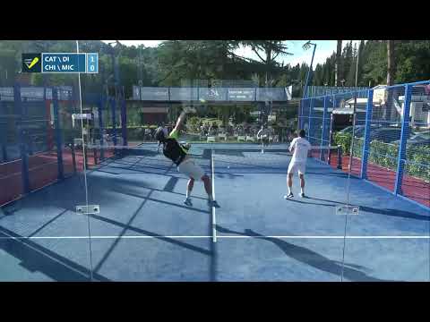 CATTANEO\DI GIOVANNI VS CHIOSTRI\MICCINI - SEMIFINALE OPEN PADEL CLUB SANTACROCE 5000€