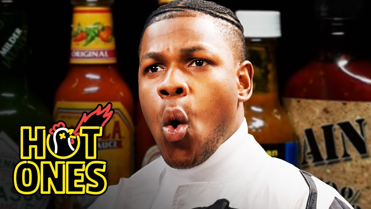 John Boyega on Hot Ones
