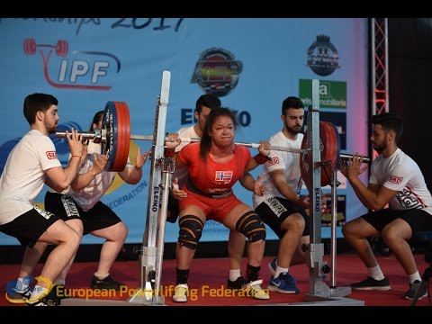 Junior Women, 63 to 84+ kg - European Equipped Powerlifting Championships 2017