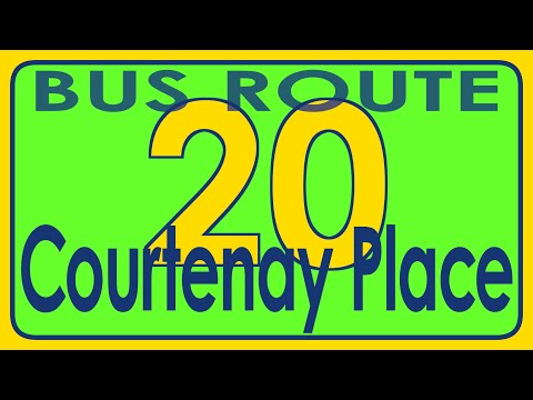 20 Bus Route: Kilbirnie to Courtenay Place, Wellington - Hyper-lapse
