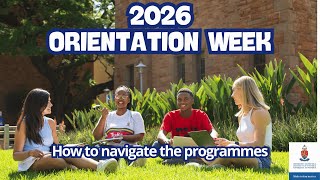 How to Navigate your First-Year 2026 Orientation Programme 👀👏✏