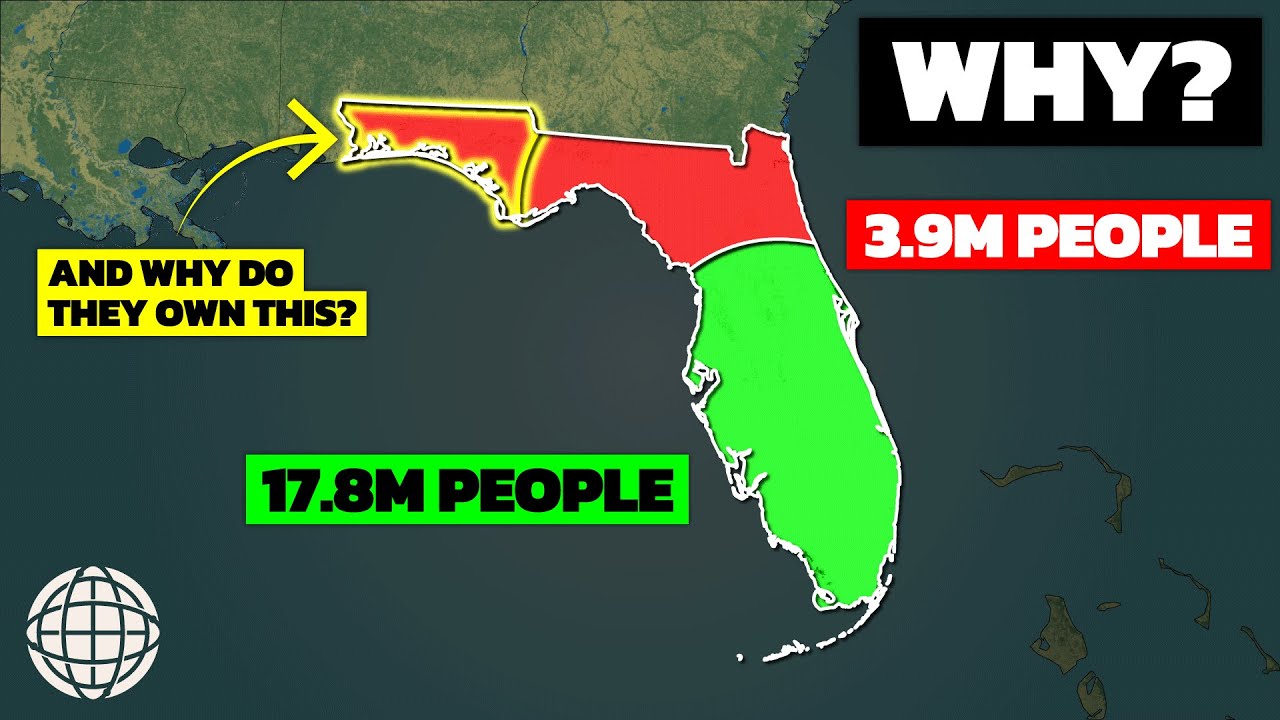 Why So Few People Live In Northern Florida