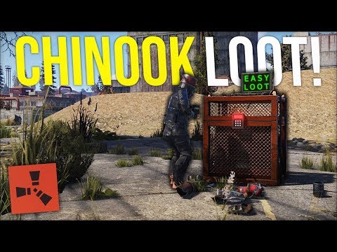 GETTING END-GAME RAIDING GEAR FROM EASY CHINOOK CRATE LOOT - Rust DUO Survival Gameplay (S5-E3)