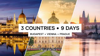 3 Countries in 9 Days: Budapest, Vienna & Prague on a Budget