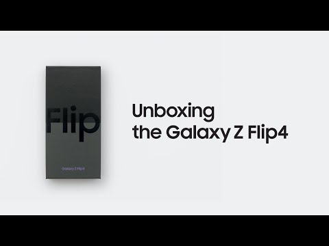 Galaxy Z Flip4: Officiell Unboxing | Samsung