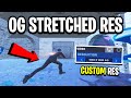 Fortnite, But Old Stretched Resolution..