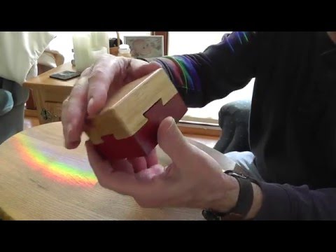 Wooden Dovetail Joint Puzzle Deja Vu