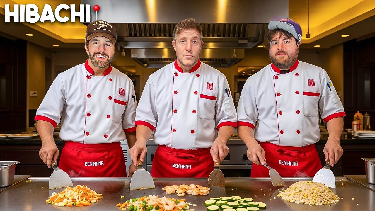 We Went to Benihana w/ Josh Peck and Nick Antonyan