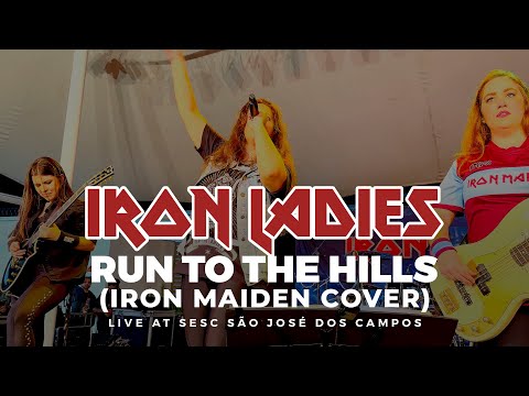IRON LADIES | Run To The Hills | Sesc SJC 2025 | 4K Video | #ironladies #ironmaiden #heavymetal