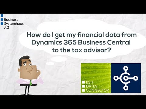 BSH DATEV Connector Dynamics 365 Business Central