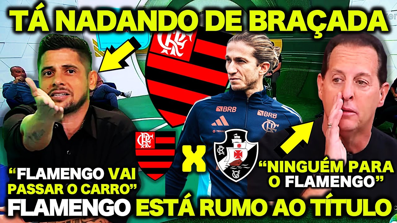 BENJA RASGA ELOGIOS ao FLAMENGO ! CICINHO CRAVA: "FLAMENGO SERÁ O CAMPEÃO! TÁ NADANDO DE BRAÇADA