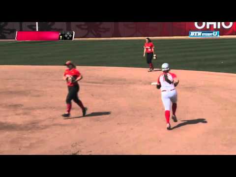 Erika Leonard walk-off home run