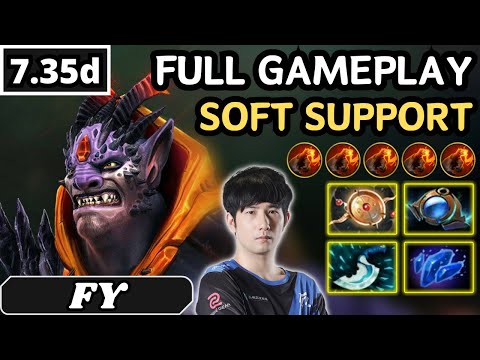 10900 AVG MMR - FY Lion Soft Support Gameplay - Dota 2 Full Match Gameplay