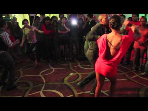 Juan Matos and Carmen Garcia at Peru Salsa Congress 2013