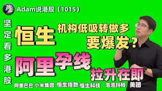【港股恒生10.15日复盘】阿里拉升在即（2025.1015）#阿里巴巴 #港股 #恒生指数 #港股投资 #小米 #泡泡玛特#baba  #今日港股#9988#港股分析#香港股票#美团