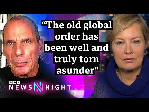 “We're returning to a pre-1945 world” Yanis Varoufakis & Gillian Tett on "fractious" global politics
