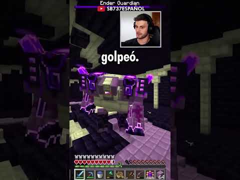 I fight against the ENDER GUARDIAN in Minecraft Hardcore