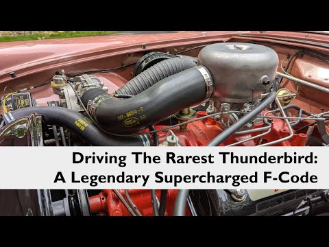 Driving the Rarest '57 T-Bird: A 300+ Horsepower F-Code Legend