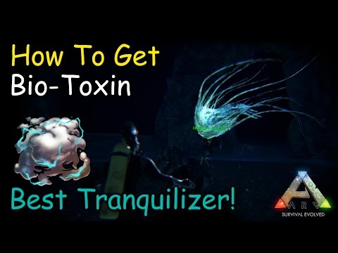How To Get Bio-Toxin! Best Tranquilizer! ARK
