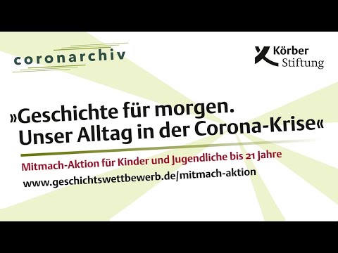 Mitmach-Aktion während der #coronakrise | Wettbewerb für Kinder und Jugendliche | CHALLENGE