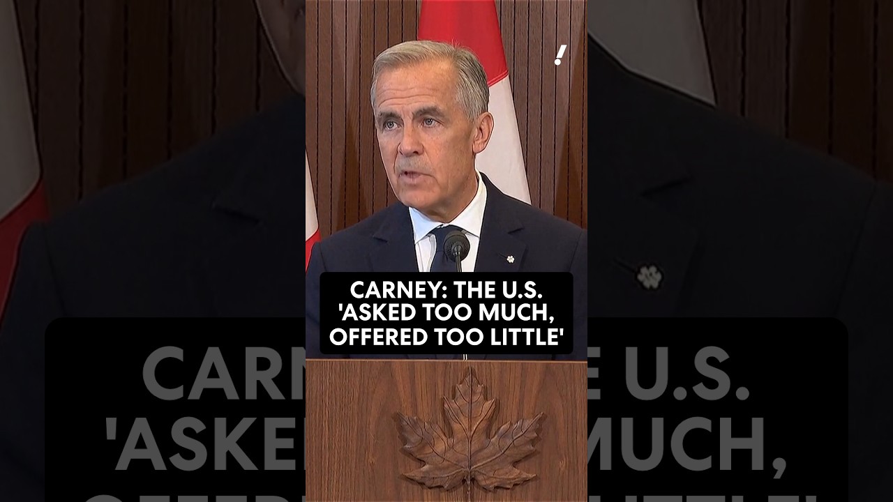 Carney: The U.S. 'asked too much, offered too little'