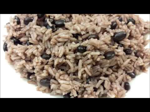 How To Make Haitian Rice With Black Beans | Diri Kole ak Pwa Noir | Haitian Food