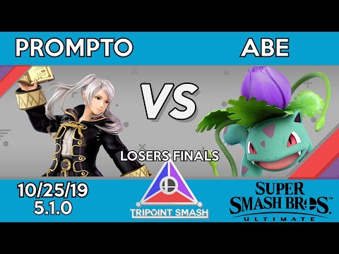 Tripoint Smash 83 - Losers Finals - Prompto(Robin) Vs. Abe(Ivysaur)