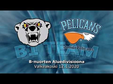 Su 12.1.2020 Kiekko-Ahma - Pelicans B1 Team