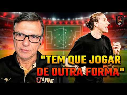 "MODO TURBO": O QUE FALTA PARA O FLAMENGO JOGAR COMO FILIPE LUÍS QUER
