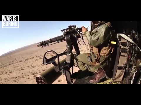 UH-1Y Venom: Marines Firing The Powerful GAU-21 Machine Gun & M134 Minigun