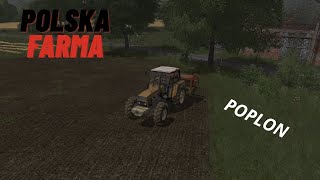 Siew poplonu - Farming Simulator 17 na Polskiej mapie #8