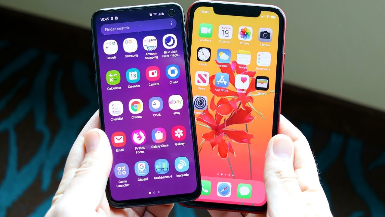 Galaxy S10e vs iPhone XR Full Comparison!