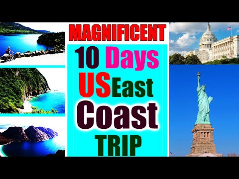 USA EAST COAST 10 DAY TRAVEL GUIDE VIDEO (BEST PLACES MUST VISIT)